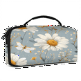 thumbnail image 2 of Herdesigns Daisy Floral Carrying Case for Nintendo Switch 2 with 20 Game Card Slots, Portable Travel Carry Case for Accessories and Console, 2 of 8