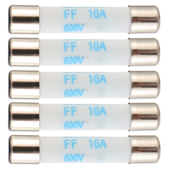 Fusible para multímetro BOJACK 10 A 600 V CC cerámico 6,3 x 32 mm