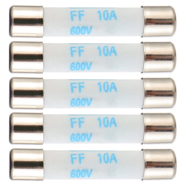 Fusible para multímetro BOJACK 10 A 600 V CC cerámico 6,3 x 32 mm