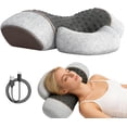 thumbnail image 1 of Artuvate Neck Massager，3-In-1 Neck Massager Pillow, Neck Massager with Heat and Traction, for Stretcher Massage  (Light Gray), 1 of 7