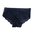thumbnail image 2 of Azrian Lace Trim Seamless Hipster Underwear - Womens Lady Sexy-Lace Briefs Low Waist Knickers Thongs Panties Underwear Breathable Cotton Women's Underwear, 2 of 5