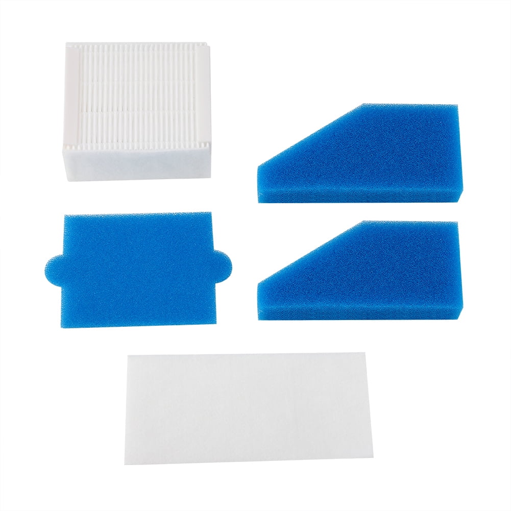 Dust Filter, Durable 5Pcs Foam Filter Vacuum Cleaner Attachment Dust