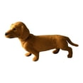 thumbnail image 2 of Dachshund Dog Plush Stuffed Animal, Realistic Soft Companion Plush Dog, 2 of 8