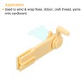 thumbnail image 4 of Unique Bargains Plastique Fil à Coudre Bobine Carton, Jaune, 4 of 5