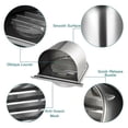 thumbnail image 2 of Easy Install Exhaust Vent With Stainless Steel Mesh Screen, Weatherproof Air Ventilation System For Indoor Outdoor Use, Durable Material Barb Design Anti-Corrosion Wide, 2 of 5