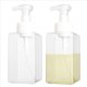 thumbnail image 2 of Paquete de 6 Dispensadores de Jabón en Espuma de 15 Onzas,Jabón Líquido Recargable Recargable,Contenedor de Botella de Bomba de Plástico Vacío de Jabón de Manos,Transparente 450 Ml, 2 of 7