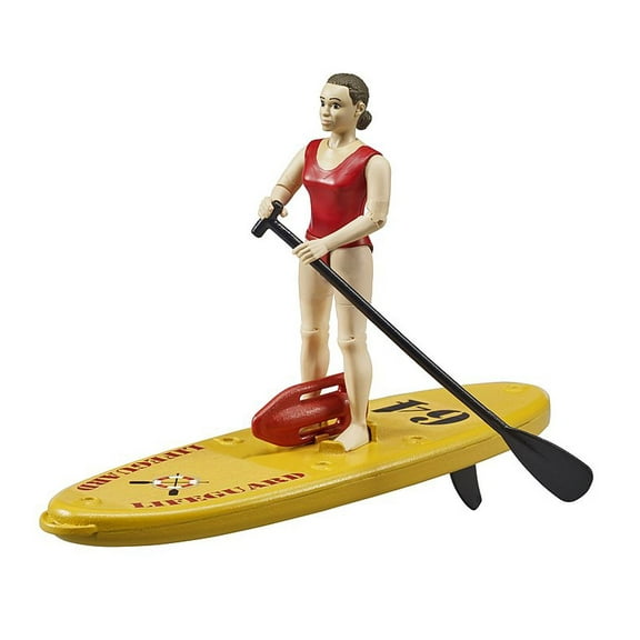 Bruder 62785 Bworld Lifeguard w/ Stand Up Paddle