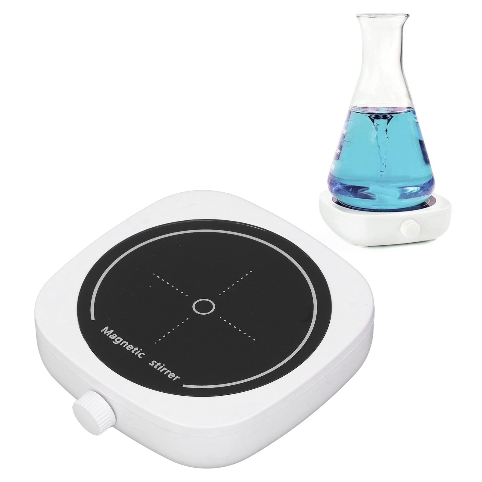 Magnetic Stirrer,Silent Mini USB Magnetic Liquid Mixer for Brewing Scientific Research 1L Capacity for Classroom, Work or Home Experiments