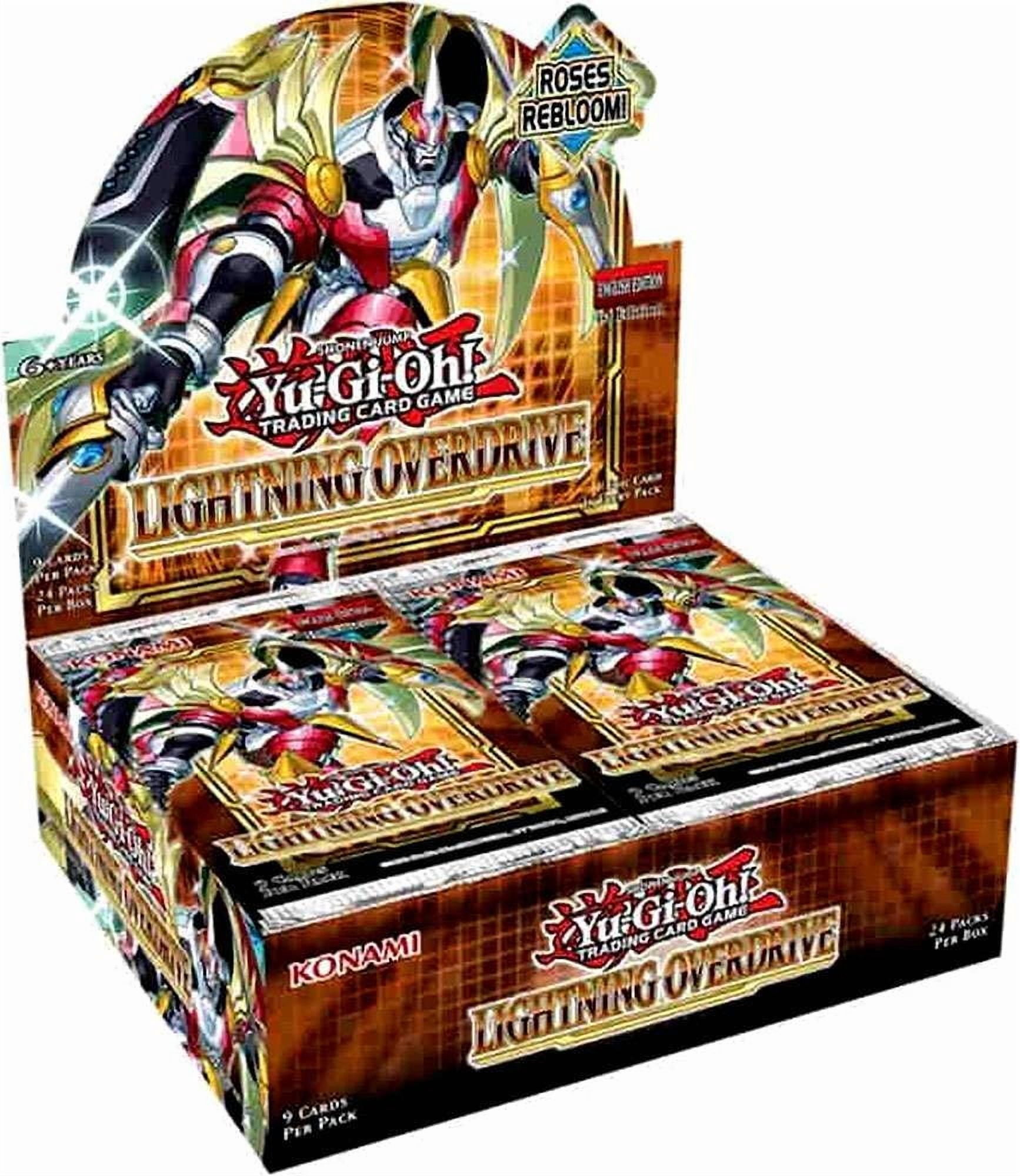 YuGiOh Trading Card Game Lightning Overdrive Booster Box (24 Packs)