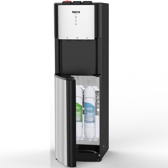 VECYS Bottleless Self Clean Water Dispenser, 4-Stage Filtration, 3 Temper