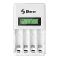 thumbnail image 2 of Cargador Inteligente Steren CRG-200 Incluye 4 Pilas AA R2U 2100 mAh, 2 of 4
