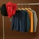 thumbnail image 5 of Suéter deportivo y de ocio de algodón para exteriores de otoño para hombre, con cuello redondo, pegamento prensado y sudadera con capucha con bolsillo en contraste, 5 of 5
