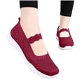 thumbnail image 3 of Zapatos de tela para mujer Nueva malla Transpirable Cómodo Parte inferior suave Pisos antideslizantes Wmkox8yii ahfdhkah584, 3 of 4