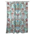 thumbnail image 2 of Betsy Drake SH094 Multi Shells Shower Curtain, 2 of 4