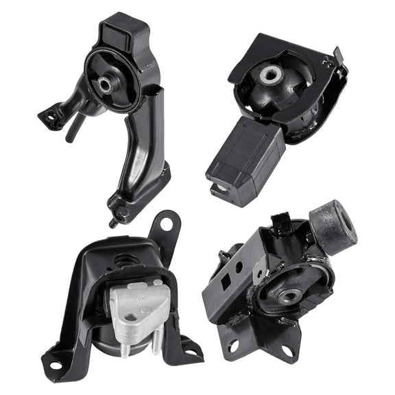 KFFKFF Engine and Transmission Mount Kit Replacement, Set of 4, Compatible with 2003–2008 Toyota Corolla 1.8L L4, Replaces OE# A4220, A4219, A4218, A4221, Provides Reliable Support