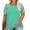 Light Green, variant on Vergoodr Women Plus Size T-shirts Casual Tank Tops Summer