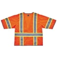 thumbnail image 3 of Ergodyne GloWearÂ® 8346Z Two-Tone Hi-Vis Class 3 Surveyor Vest, Orange, L/XL, 3 of 3
