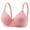 Womens Bras Pink, variant on Womens Everyday Bras, Women's Wireless Lace Push Up Bras Comfortable Seamless Supportive Full Coverage Convertible Everyday Tshirt Bra 34-42