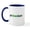 White/Navy Inside, variant on CafePress - Got Green Card Mug - 11 oz Ceramic Mug - Novelty Coffee Tea Cup