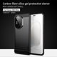 thumbnail image 2 of For Honor 300 Ultra Back Cover MOFI Brushed Texture Carbon Fiber Soft TPU Case - Black, 2 of 3