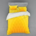 thumbnail image 2 of Ambesonne Yellow Bedding Set 3 Pcs, Color Shades Modern, Twin, Orange Yellow, 2 of 3