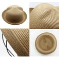 thumbnail image 3 of Yoyauz Kids Anti-UV Straw Sun Hat Cat Ear Summer Cap for Girl Boys Bucket Hat, 3 of 6