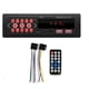 thumbnail image 1 of Car MP3 Player Smart Bluetooth Hands-Free Car Radio Audio Stereo Dashboard Bluetooth Multimedia Car Radio Player D3410, 1 of 5