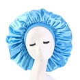 thumbnail image 1 of HEVIRGO Bonnet Femme en Satin Extensible pour Nuit, 1 of 10