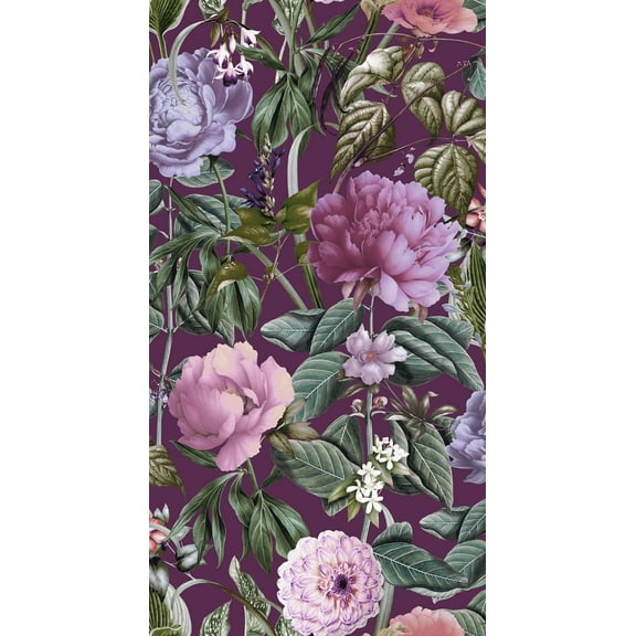 Berry Botanical Paradise Floral Wallpaper
