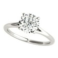 thumbnail image 1 of Aone 0.4 Carat Lab Grown Diamond Wedding & Engagement White Gold Ring for Women, 1 of 5