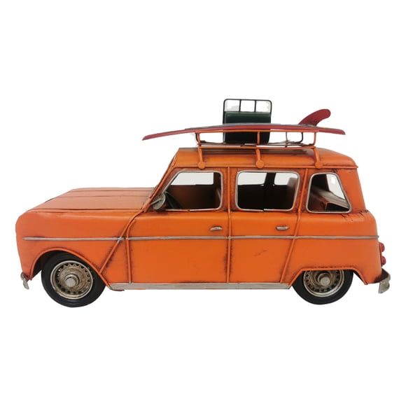 Orange Mini Car Metal Model