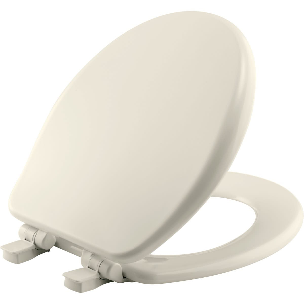 Bemis Round Plastic Toilet Seat in White 200E3 000 