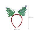 thumbnail image 2 of Linda banda para el cabello de Navidad de dibujos animados, banda para el cabello, tela, astas de árbol de Navidad, diadema de copo de nieve, accesorios para el cabello Fridja nalpqowj2430, 2 of 2