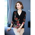 thumbnail image 5 of Sweater For Women New Autumn High Quality Print Woman Sweaters Cardigan Knitwear Single-breasted Soft LOVE DOCK, 5 of 5
