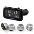 thumbnail image 1 of U903Z-WF External Wireless TPMS Car Tire Pressure Monitoring System black, 1 of 5