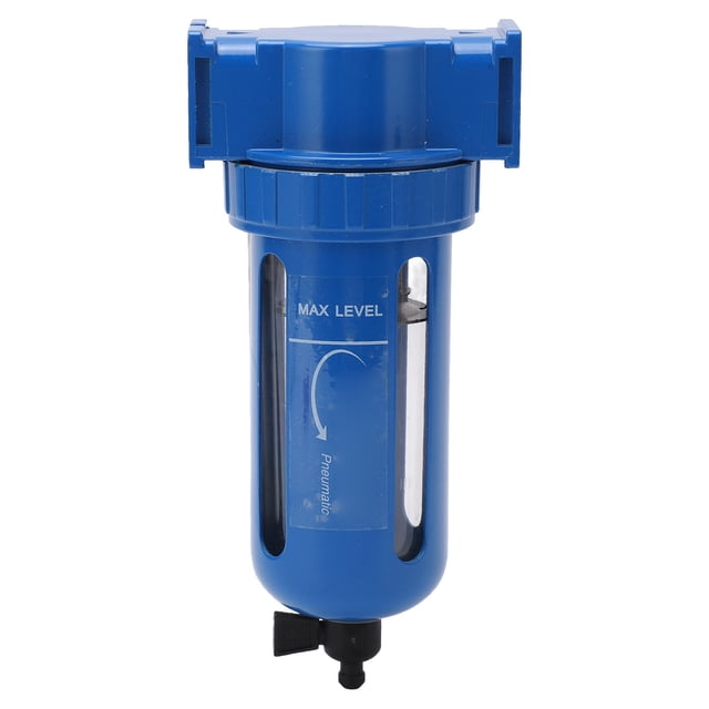 Air Compressor Water Separator, Leakage Proof Efficiently Compression Resistance Compressed Air Filter For Industrial 1/2in NPT
