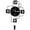 Black 30cmx50cm, variant on jifeng Wall Clock with Swing Pendulum Classroom Dorm Analog Clock School No Ticking White 30cmx50cm