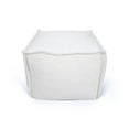 thumbnail image 1 of Lounge and Co Ivory Bouclé Pouf, 1 of 2