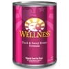 Wellness Complete Health Natural Wet Canned Dog Food, Duck & Sweet Potato, 12.5-Ounce Can (Pack of 12)