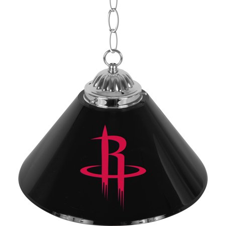 Houston Rockets NBA Single Shade Bar Lamp - Red, Black