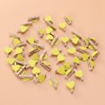 thumbnail image 4 of 50pcs Love Wood Clips Beautiful Small Fixation Clips for Photo Painting (Yellow), 4 of 8
