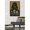 thumbnail image 2 of Star Wars: Return of the Jedi - Gold Illustration Wall Poster, 22.375" x 34" Framed, 2 of 6