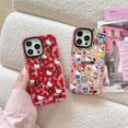 thumbnail image 3 of Funda Acrílica De Purpurina KT Cat Kitty CASETiFY Para IPhone 11 12 13 14 Pro Max A Prueba De Golpes 13 12, 3 of 4