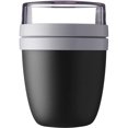 thumbnail image 1 of Lunchpot Ellipse Lunchbox Contenedor de alimentos Taza de viaje Negro, 1 of 6