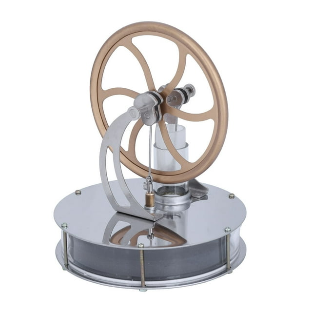 Low Temperature Stirling, Engine Motor Steam Heat Education Cup Stirling Motor Sunnytech Low Temperature Model Toy Gift For Kids Craft Orname