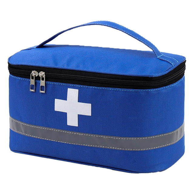 Laklulu Bolsa de primeros auxilios Bolsa de rescate de viaje vacía Bolsa de almacenamiento de primeros auxilios Bolsa de emergencia para automóvil Oficina en casa al aire libre