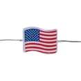 thumbnail image 4 of Northlight 20-Count Patriotic Americana USA Flag LED Fairy Lights, 6.25ft, Copper Wire, 4 of 5