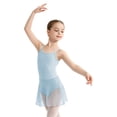 thumbnail image 5 of Baby Girl Romper Lightweight Solid Sleeveless Square Neck Girls Ruffle Ballet Tutu Jumpsuit Dress Summer Casual Outfit, 5 of 5