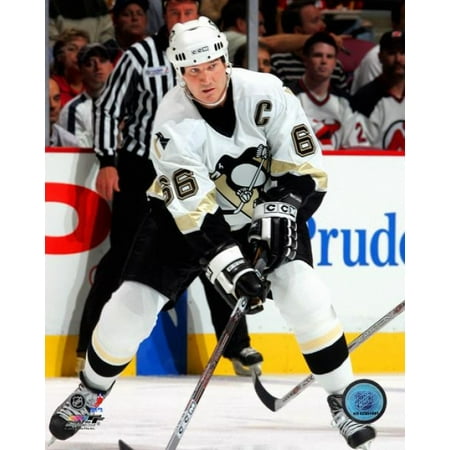 - Mario Lemieux action Photo Print
