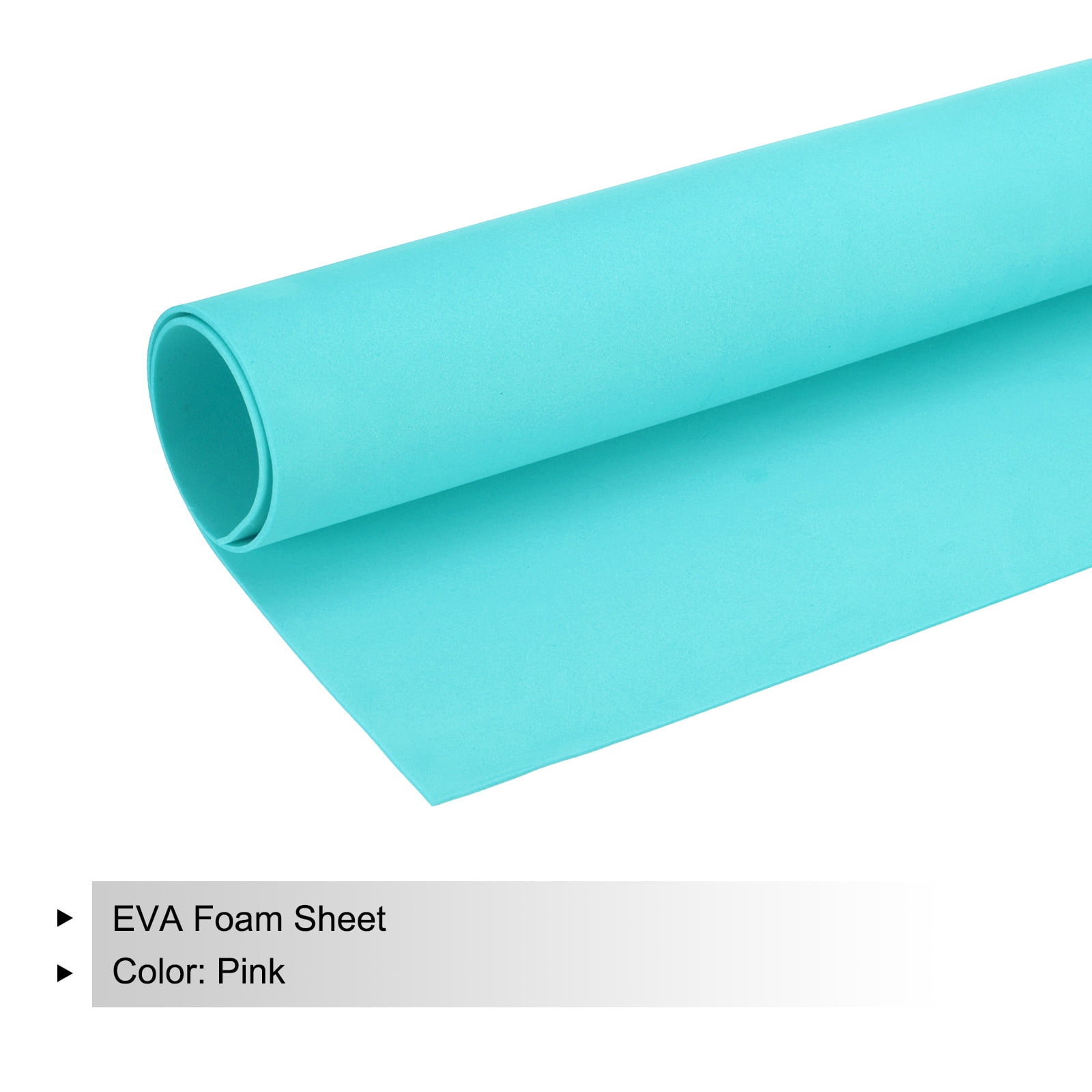 Uxcell EVA Foam Sheets Blue Green 39.4 Inch x 39.4 Inch 2mm Thick Crafts Foam Sheets for Costumes, Arts and Crafts Projects Pack of 1
